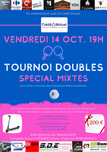 Tournoi de tennis de table